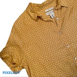 Rachel Zoe linen button down